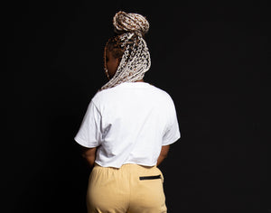 Cropped White T