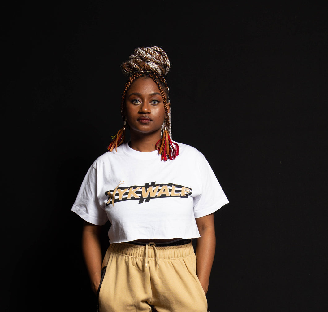 Cropped White T